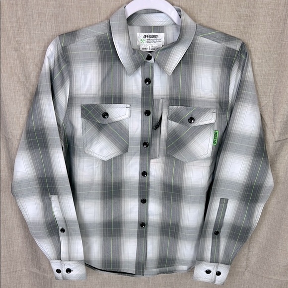 Off the Grid NWT Women’s Small Bailey Plaid Flannel Shirt Long Sleeve Button-Up - Picture 1 of 11
